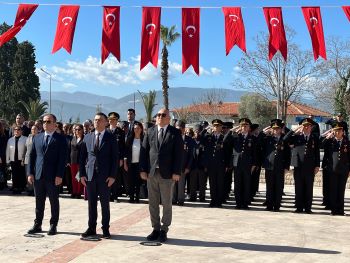 Çanakkale Zaferi’nin 110. Yılında Aziz Şehitlerimiz Saygıyla Anıldı