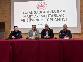 Gündem Gereği Mart Ayı Toplantıları Yapıldı-2025